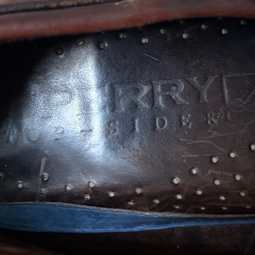 Sperry Sider Men’s size 8 1/2M Brown Leather Loafers - Picture 9 of 12